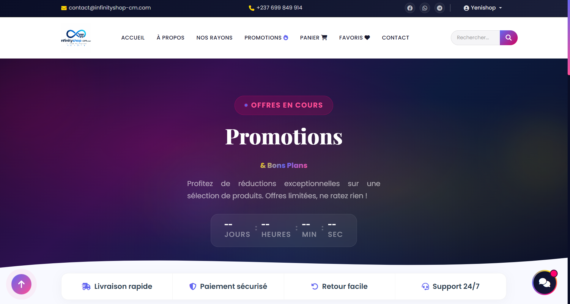 Page promo